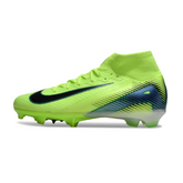 Chuteira Infantil Campo Nike Air Zoom Mercurial Superfly 10 Elite FG Verde Claro